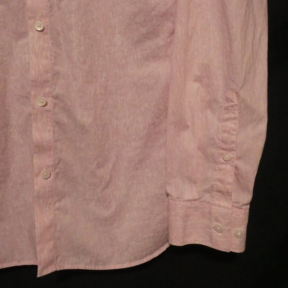 CALVIN KLEIN | large | button down dress shirt | 100% Cotton | GUC - Picture 7 of 14